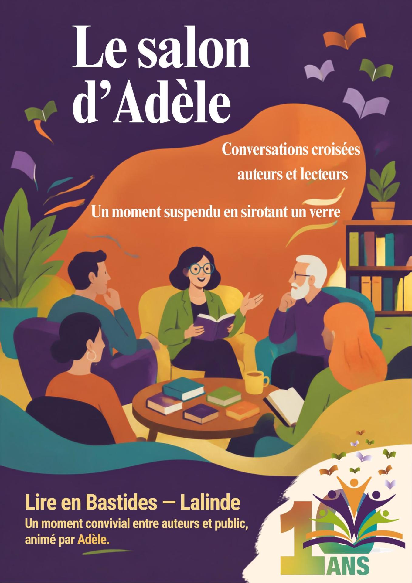 Affiche a3 salon d adele