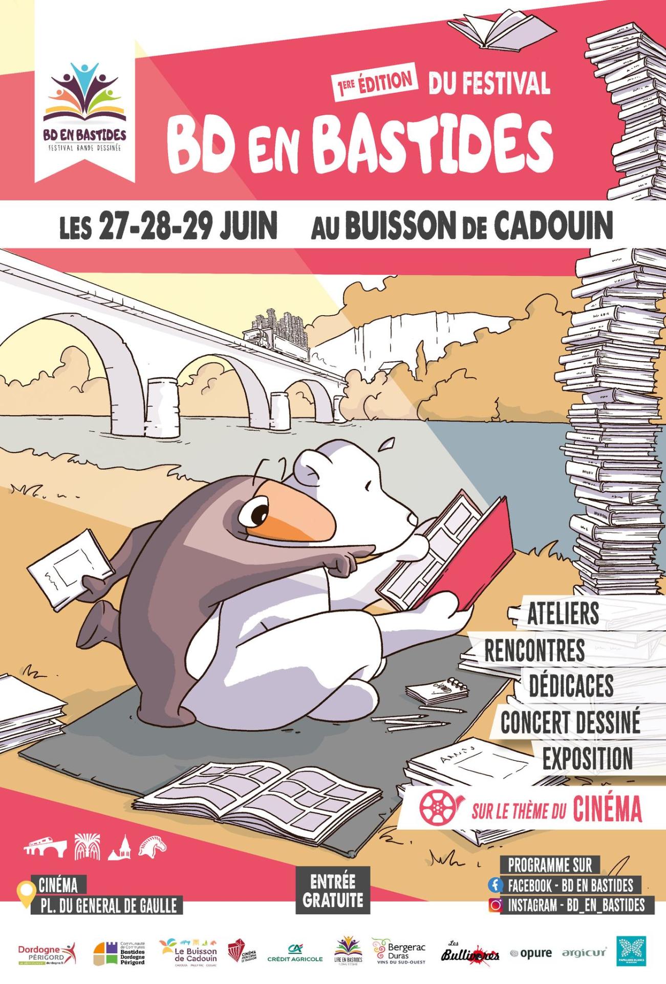 Affiche bd en bastides