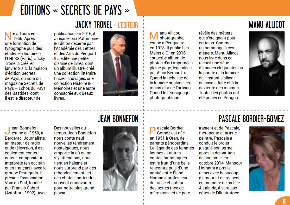 Editions secrets de pays n1